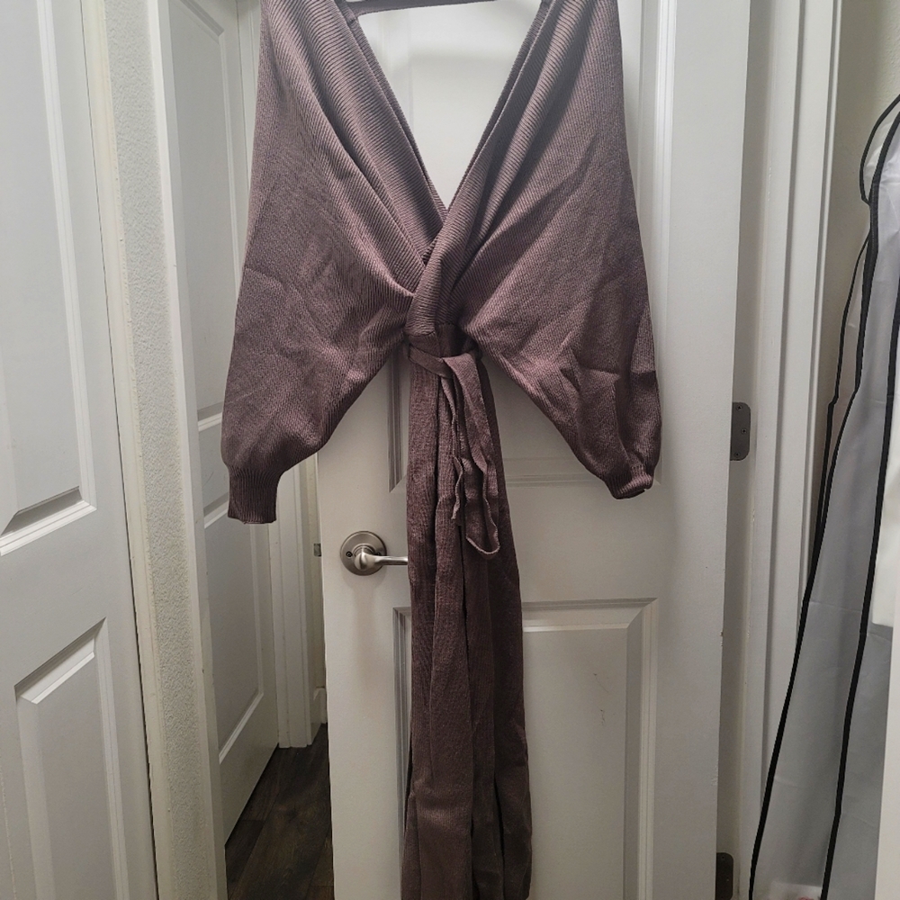 Sweater dress size large